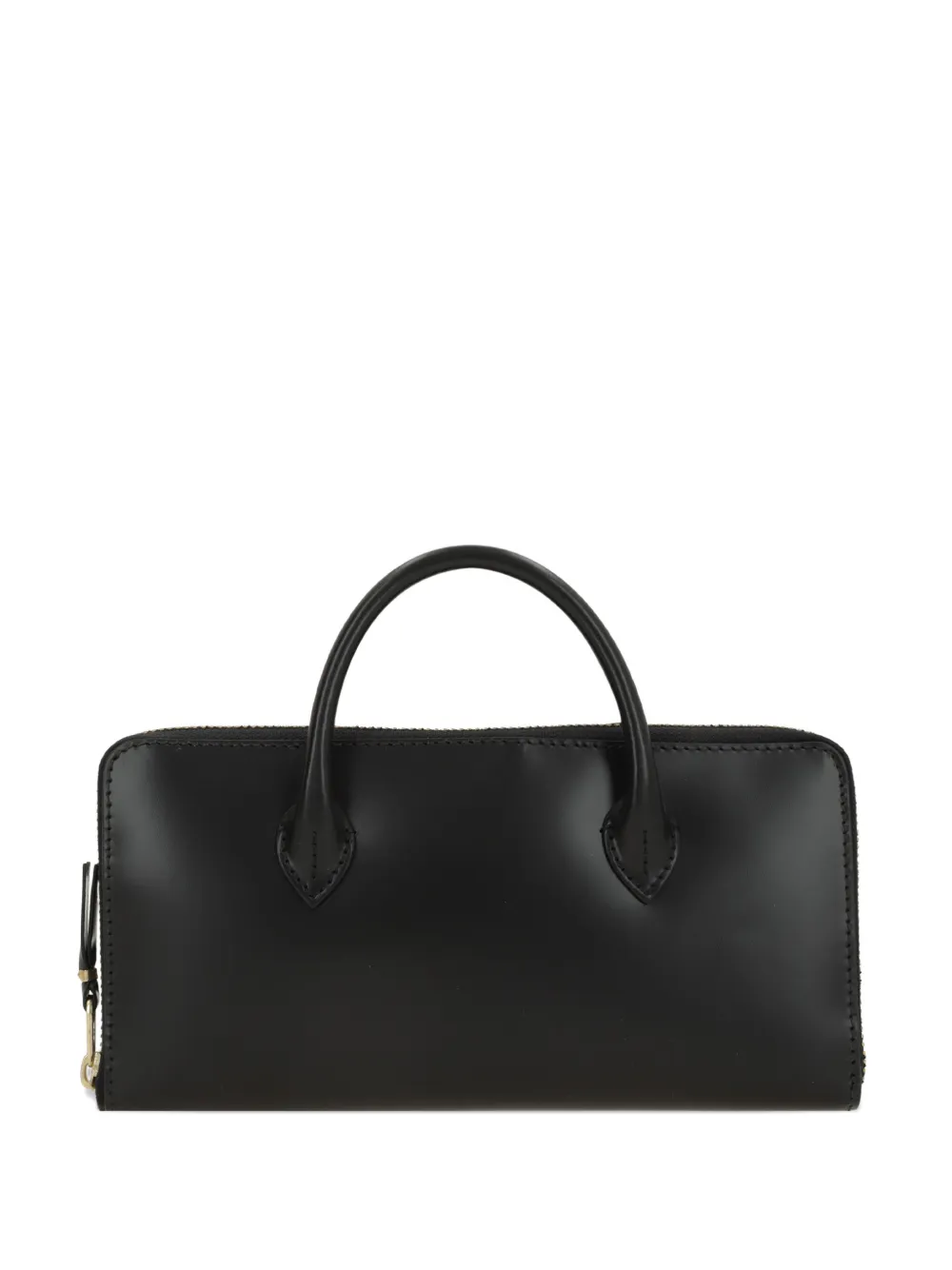 Comme Des Garçons Wallet zip leather wallet - Nero