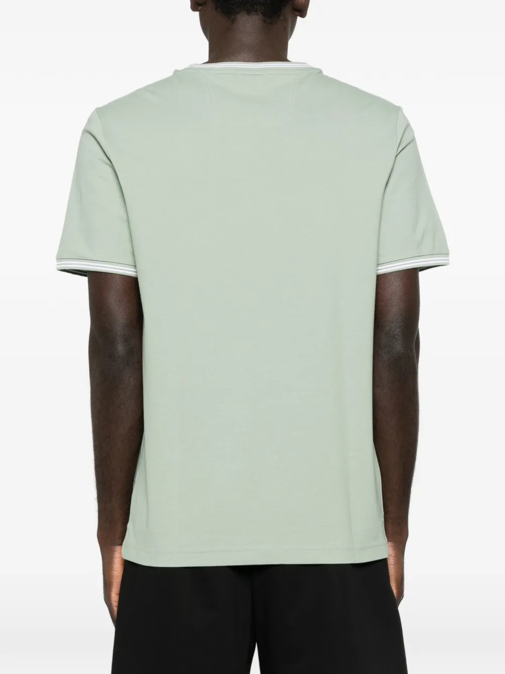 Short-Sleeved Ribbed T-Shirt