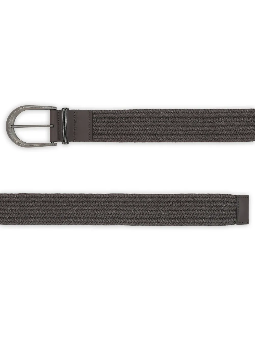  Brunello Cucinelli Buckle Belt - Grey 