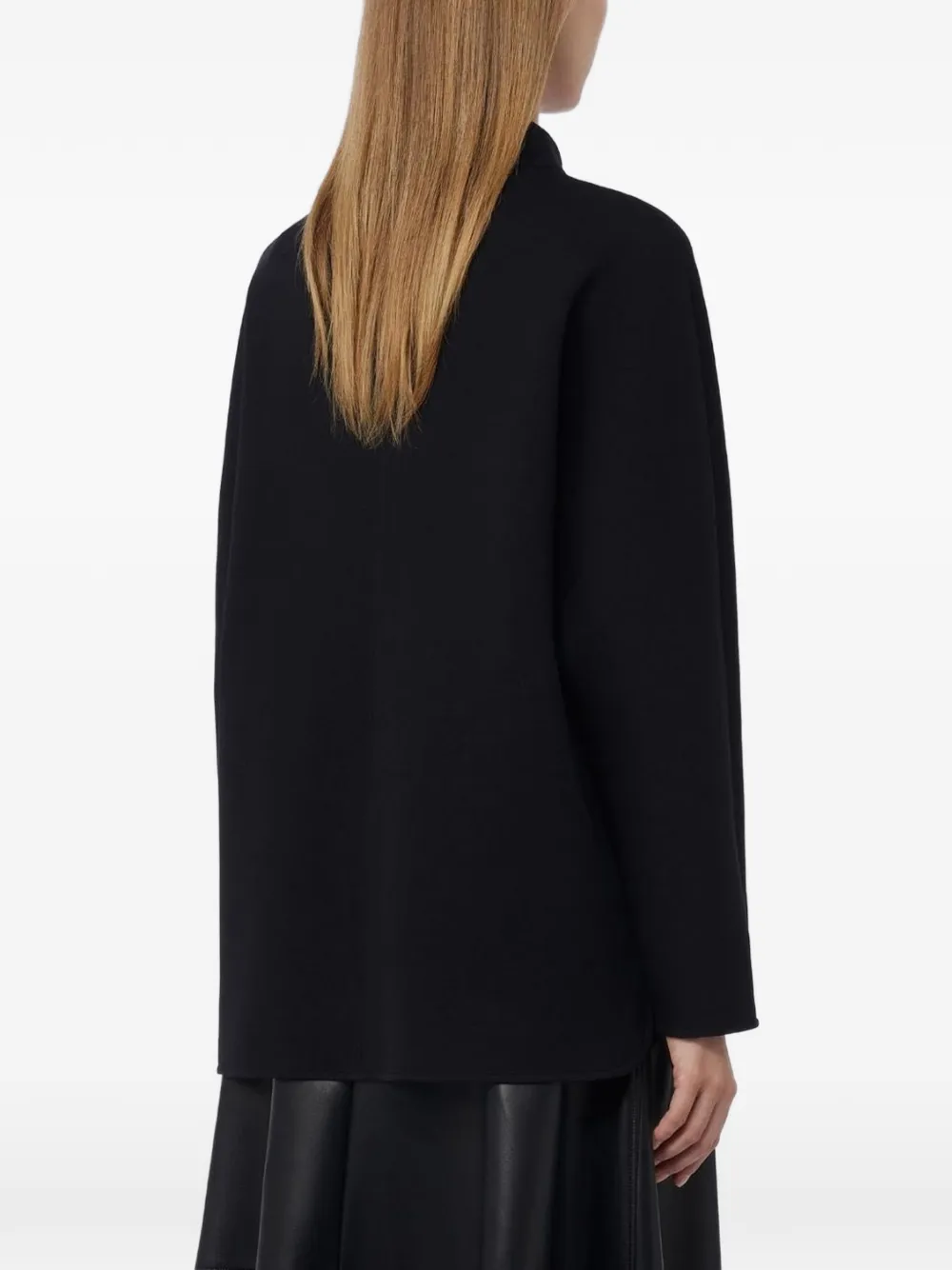 'S Max Mara Top met hoge hals Zwart