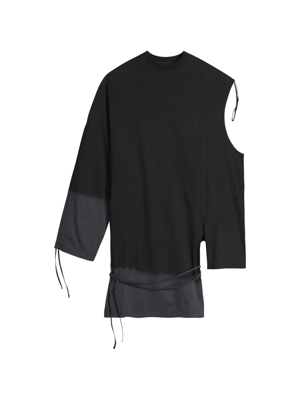  Y-3 Drape T-shirt - Black 