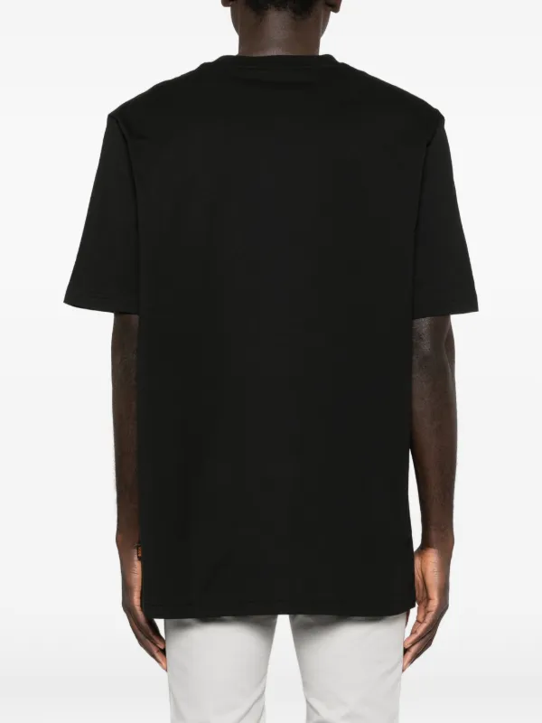 BOSS コットン Tシャツ | ブラック | FARFETCH JP