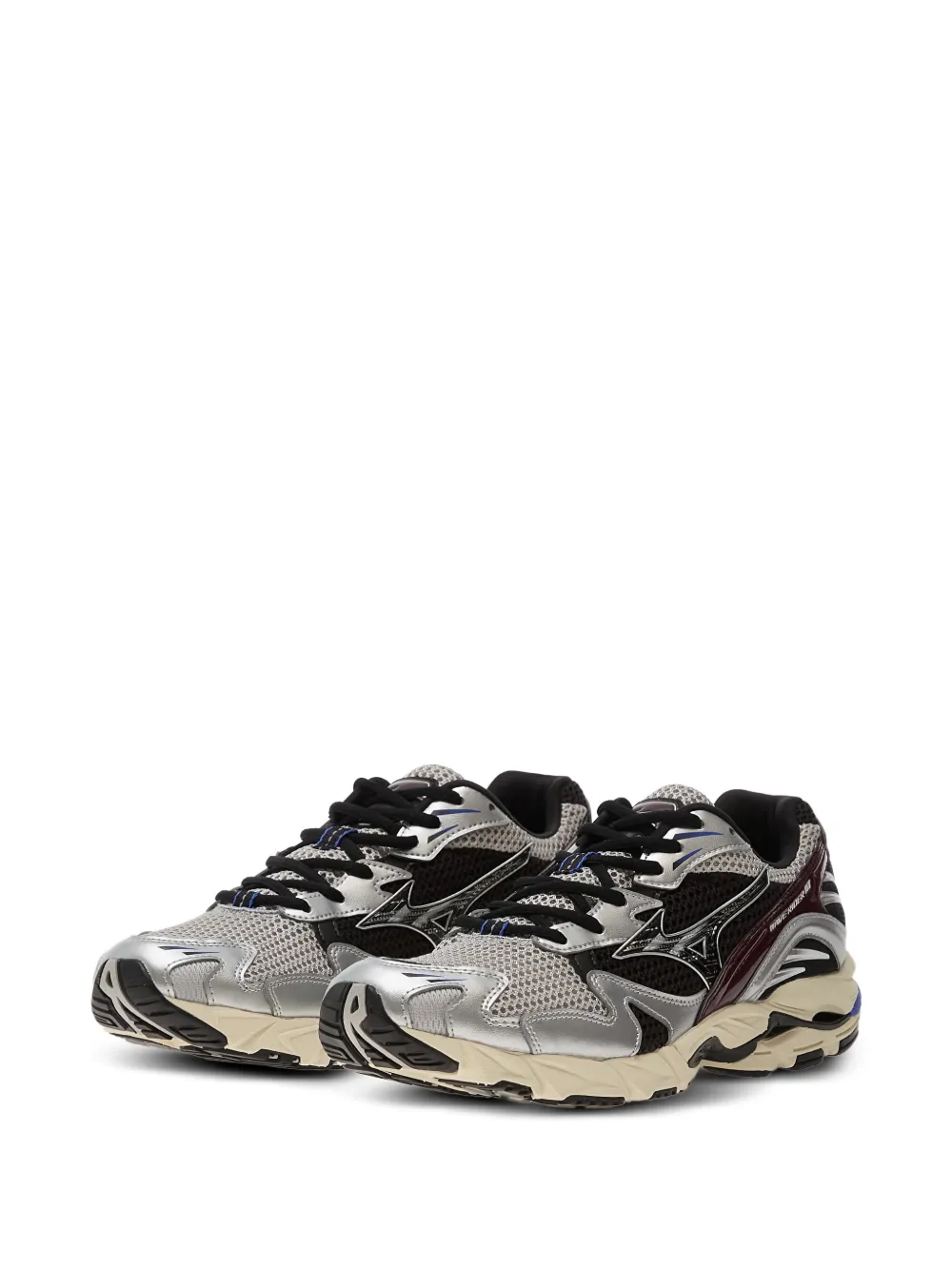 Mizuno Metallic Wave Rider 10 sneakers Zilver