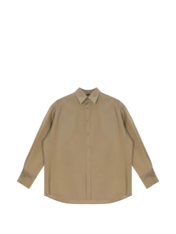 Carven Oversized Shirt in Neutrals