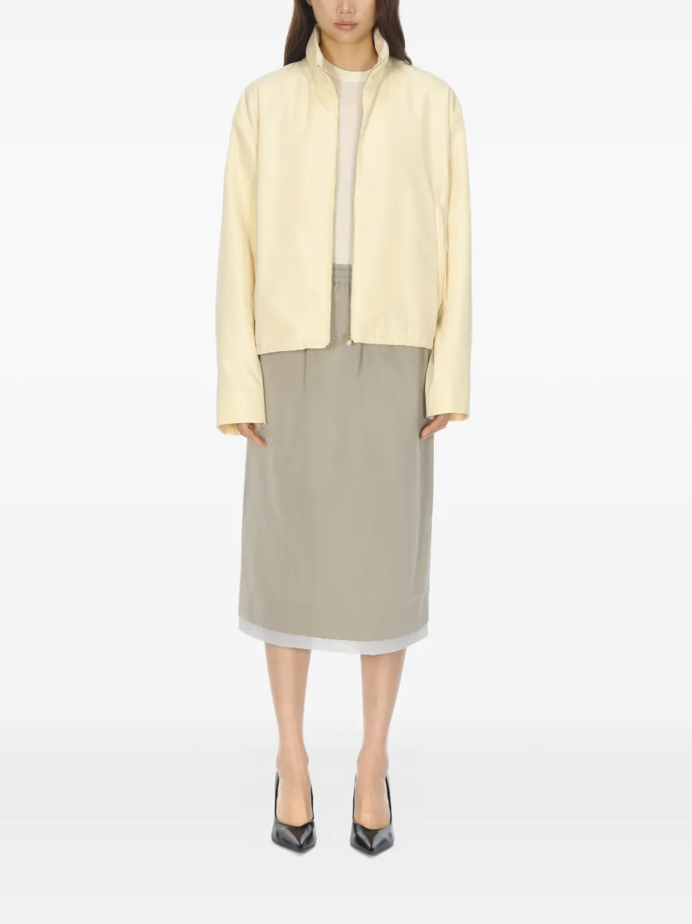  Carven Padded Jacket - Neutrals 