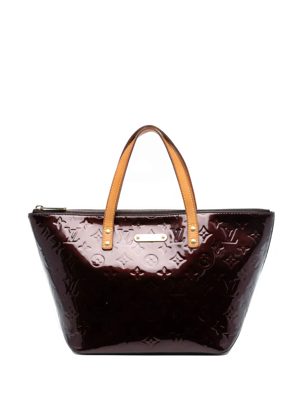 Louis Vuitton Pre-Owned Borsa a mano Bellevue PM in pelle Vernis con monogramma 2000-2010 - Viola