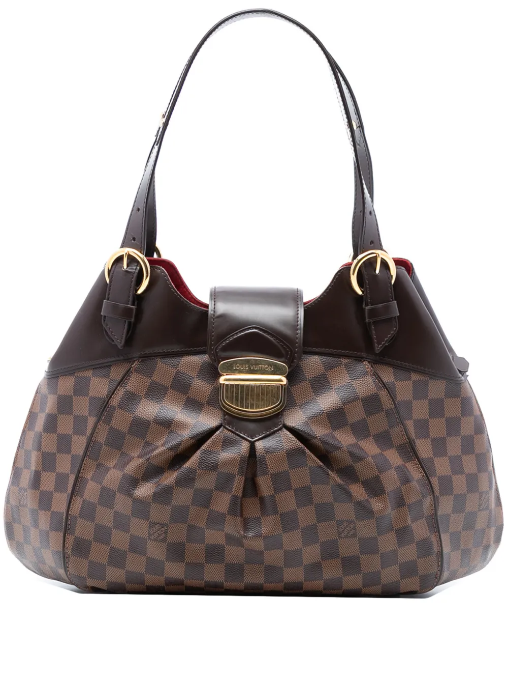 Louis Vuitton Pre-Owned Borsa a spalla Sistina GM in tela Damier Ebène 2007-2011 - Marrone