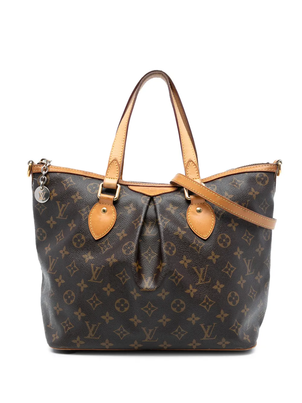 Louis Vuitton Pre-Owned Borsa a tracolla Palermo PM con monogramma 2013 - Marrone