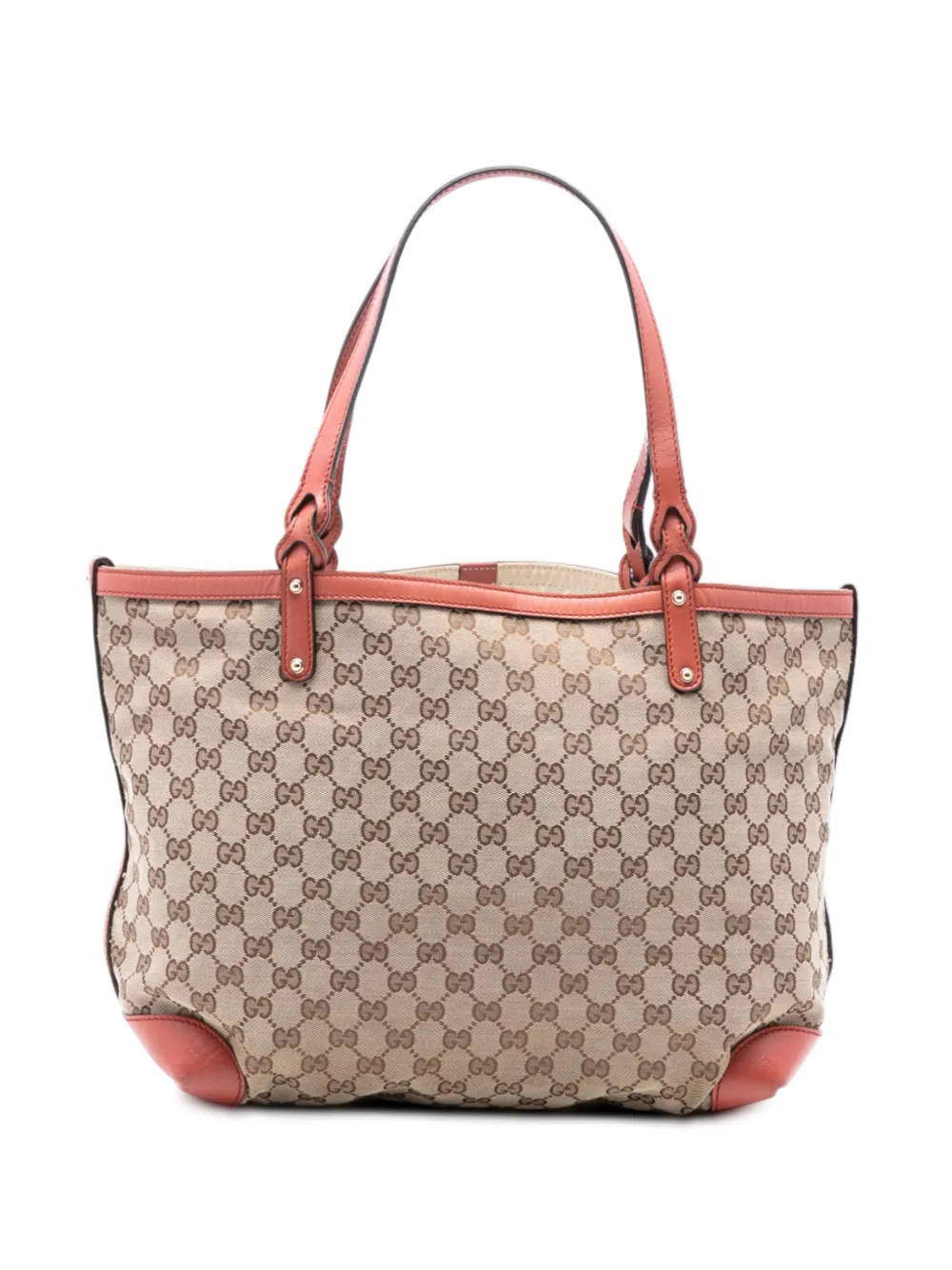 Gucci Pre-Owned Borsa tote Craft media in tela GG 2016-2025 - Marrone