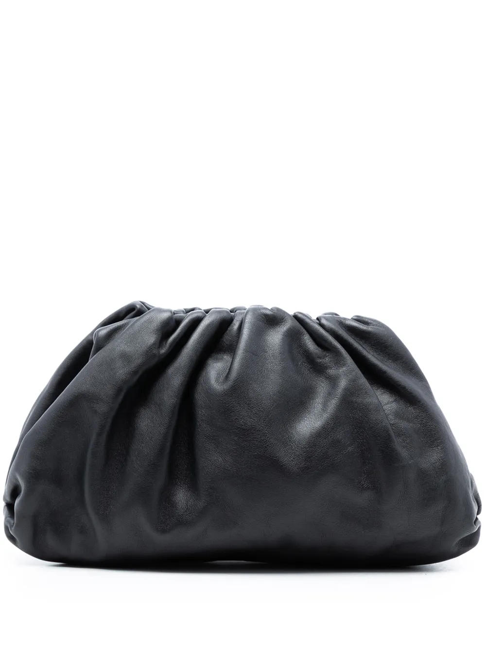 Bottega Veneta Pre-Owned Clutch The Pouch in pelle di agnello 2012-2025 - Nero