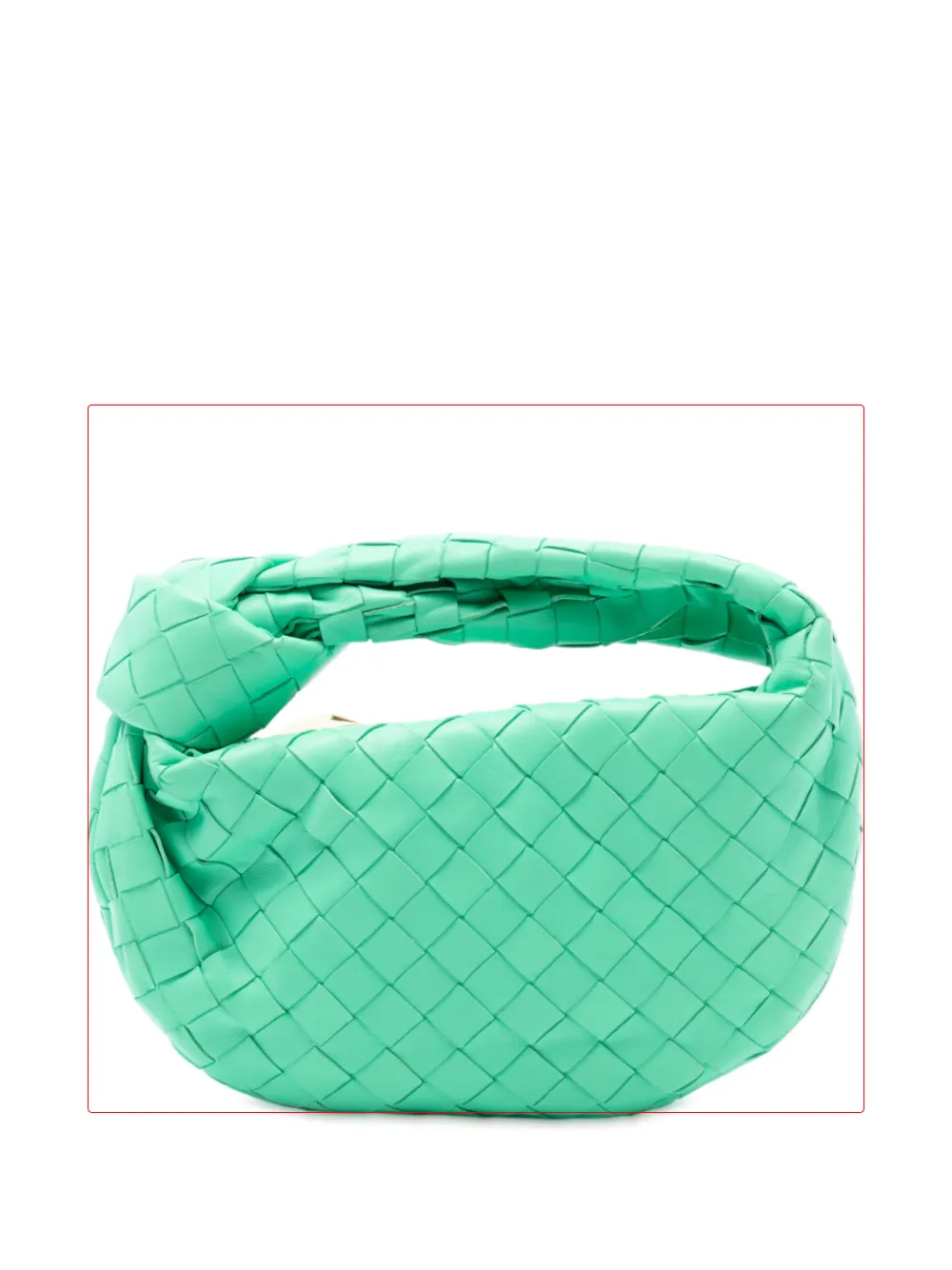 Bottega Veneta Pre-Owned Borsa passepartout Intrecciato Jodie mini in nappa 2012-2025 - Verde