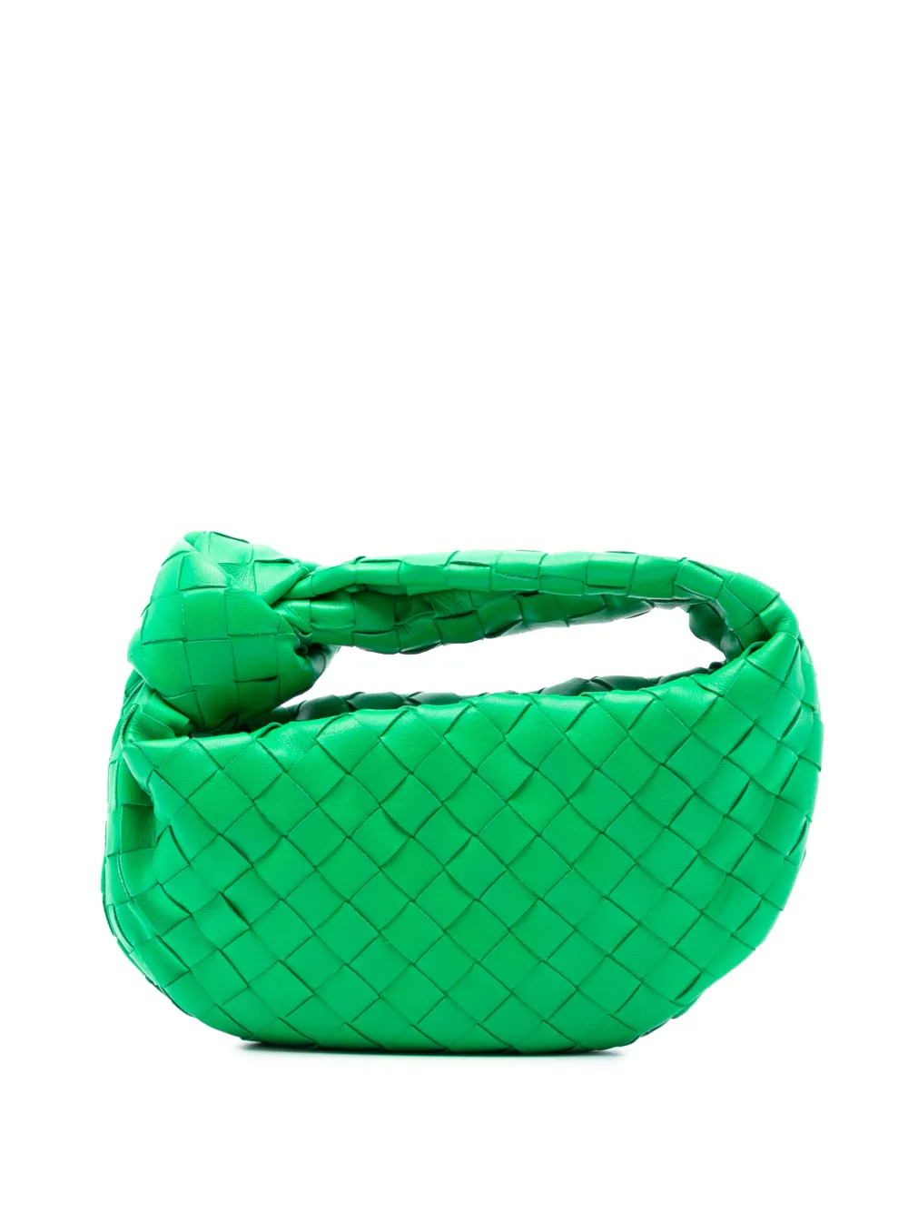 Bottega Veneta Pre-Owned Borsa passepartout Intrecciato Jodie mini in nappa 2012-2025 - Verde