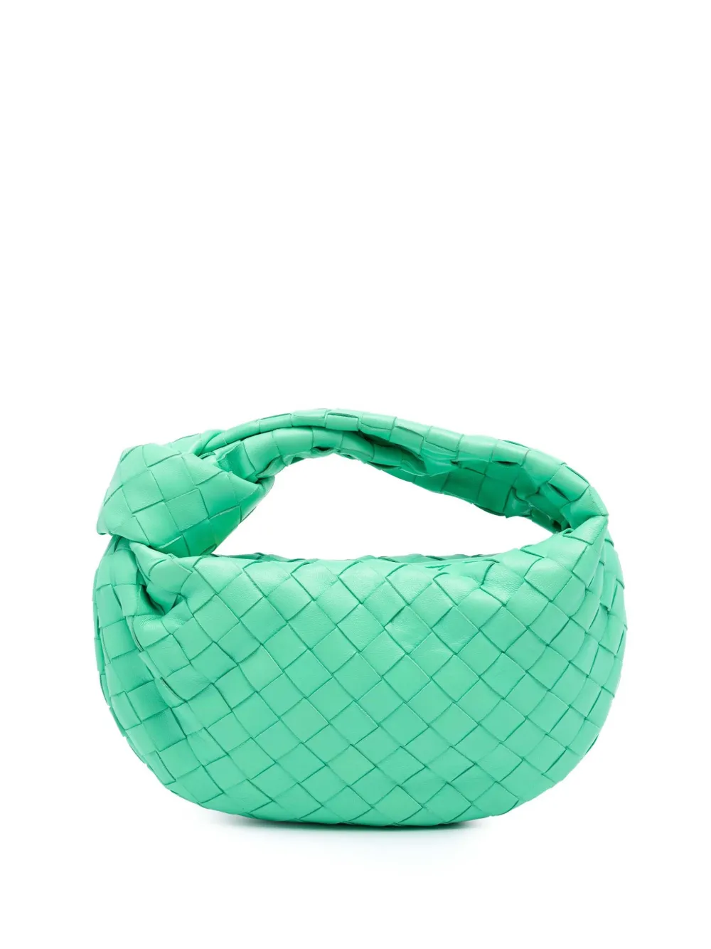 Bottega Veneta Pre-Owned Borsa passepartout Intrecciato Jodie mini in nappa 2012-2025 - Verde