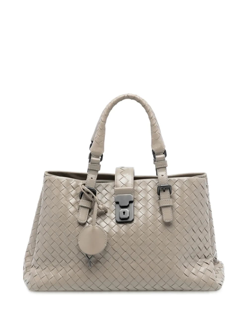 Bottega Veneta Pre-Owned Borsa a tracolla Intrecciato Roma piccola in nappa 2012-2025 - Marrone
