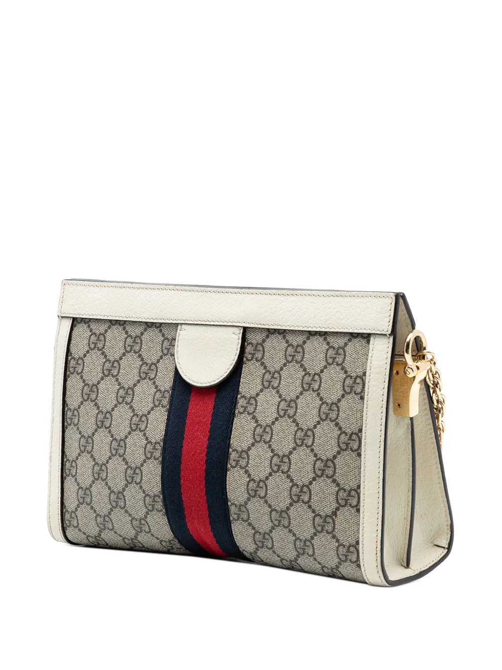 2016-2025 Small Gg Supreme Web Ophidia Chain Crossbody Bag