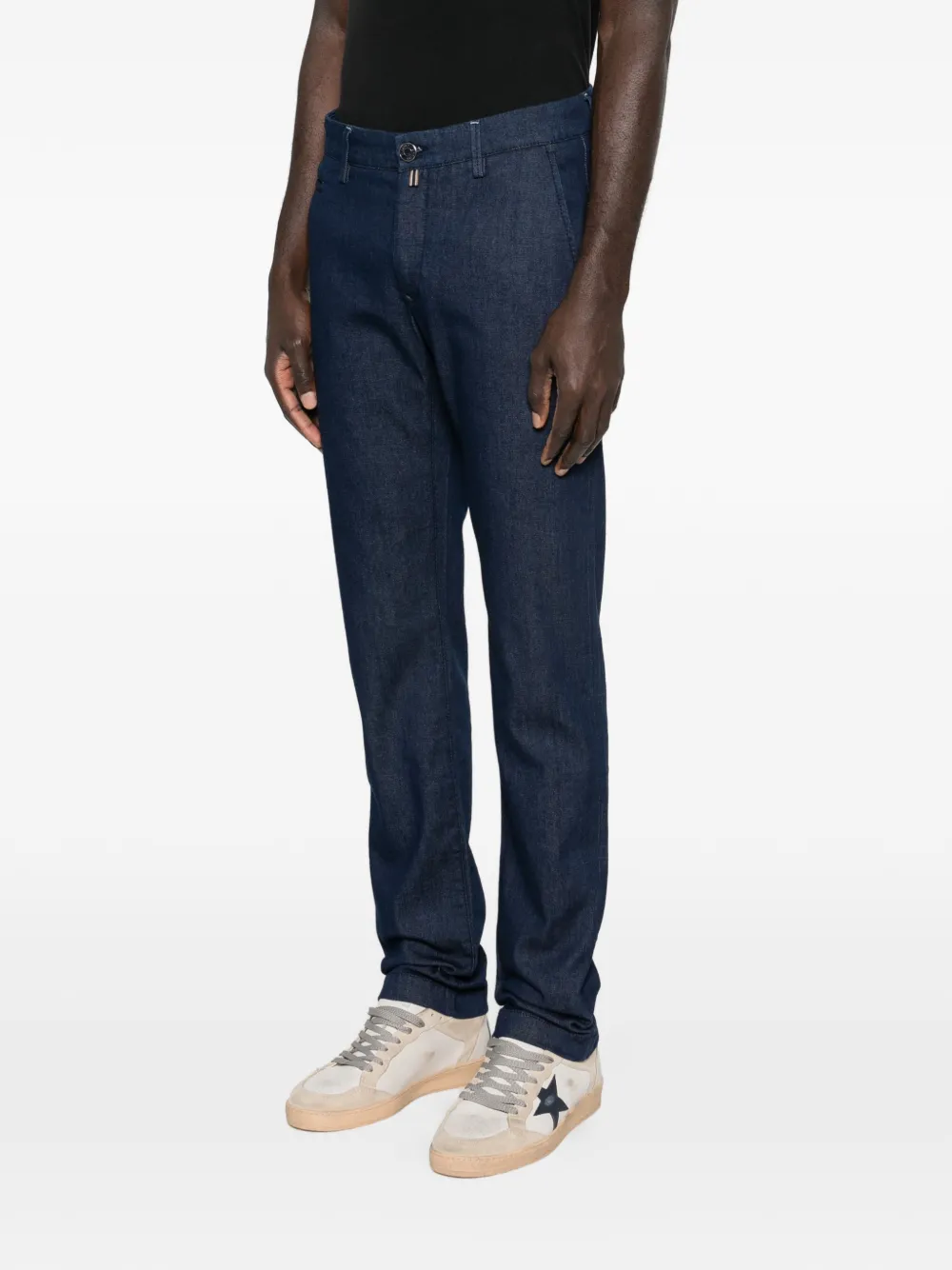 Jacob Cohën Bobby button-up denim jeans Blauw
