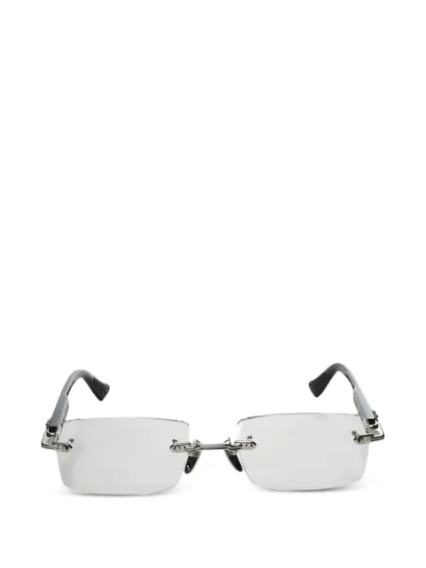 Chrome Hearts rimless rectangular-frame sunglasses