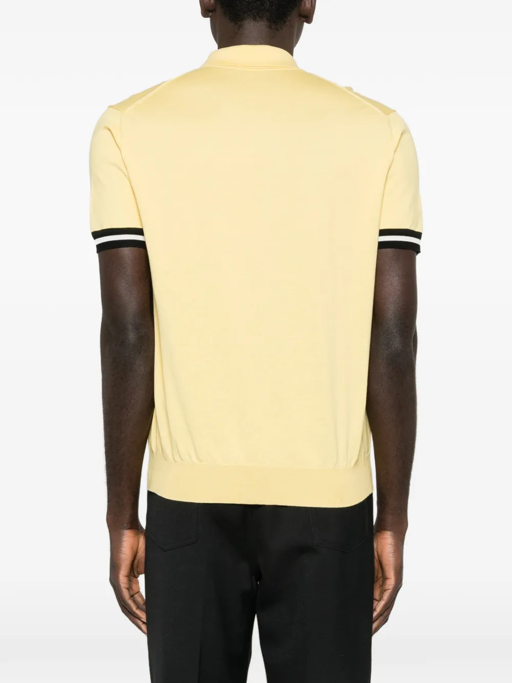 TOM FORD Gestreept poloshirt Geel