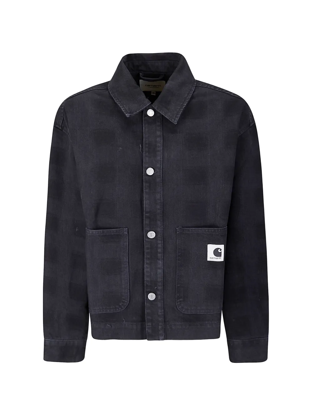 Carhartt WIP W Everson square pattern shirt jacket - Nero