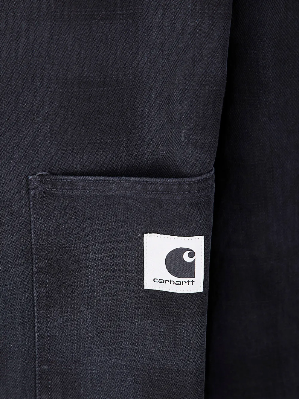  Carhartt Wip W Everson Square Pattern Shirt Jacket - Black 