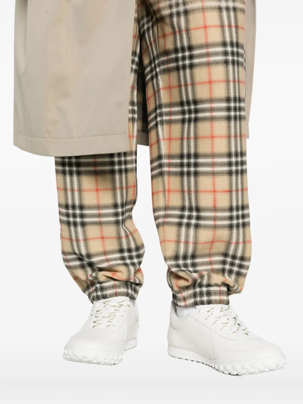 Burberry Trainingsbroek met kleurverloop Beige