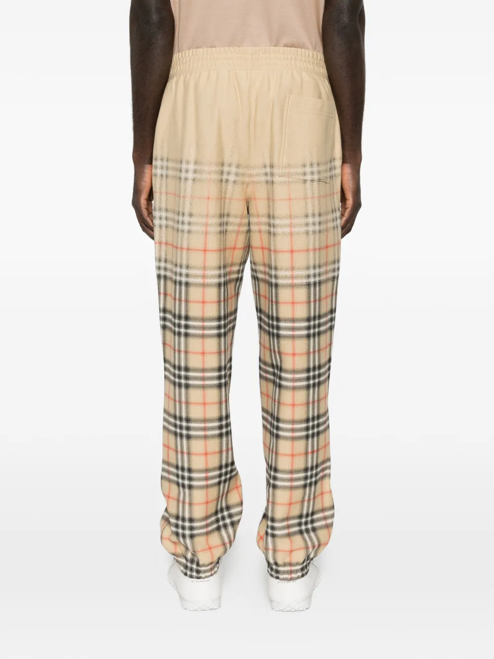 Burberry Trainingsbroek met kleurverloop Beige