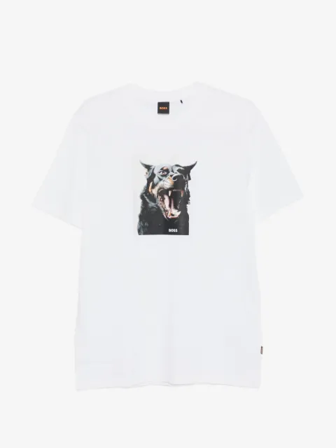 BOSS T-shirt met grafische print
