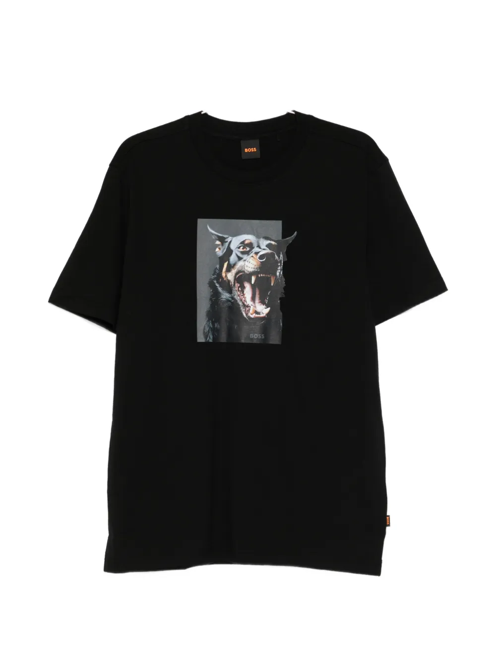 BOSS graphic-print T-shirt - Nero