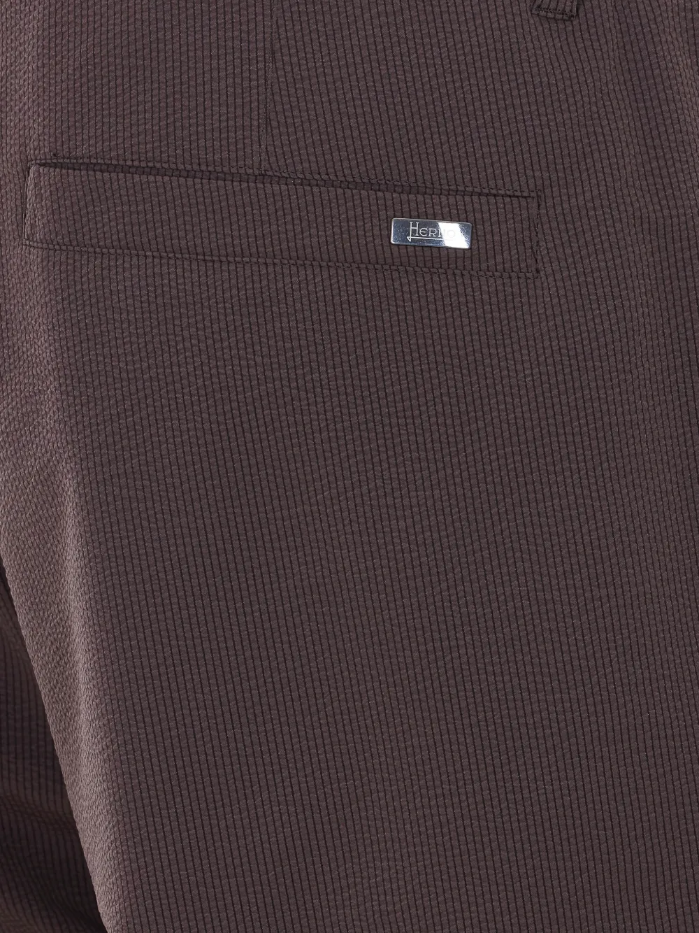  Herno Elasticated Lateral Pockets Shorts - Brown 