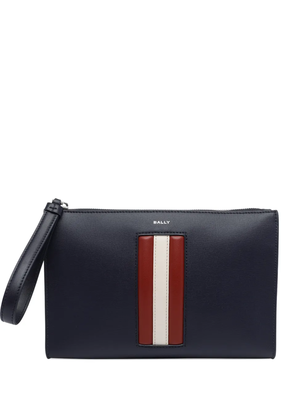 Bally Clutch Mythos con logo - Blu