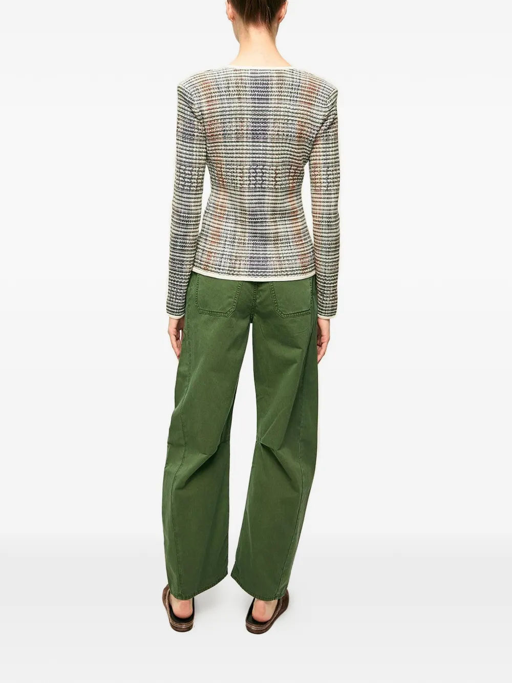  Veronica Beard Nadialine V-neck Jacket - Blue 