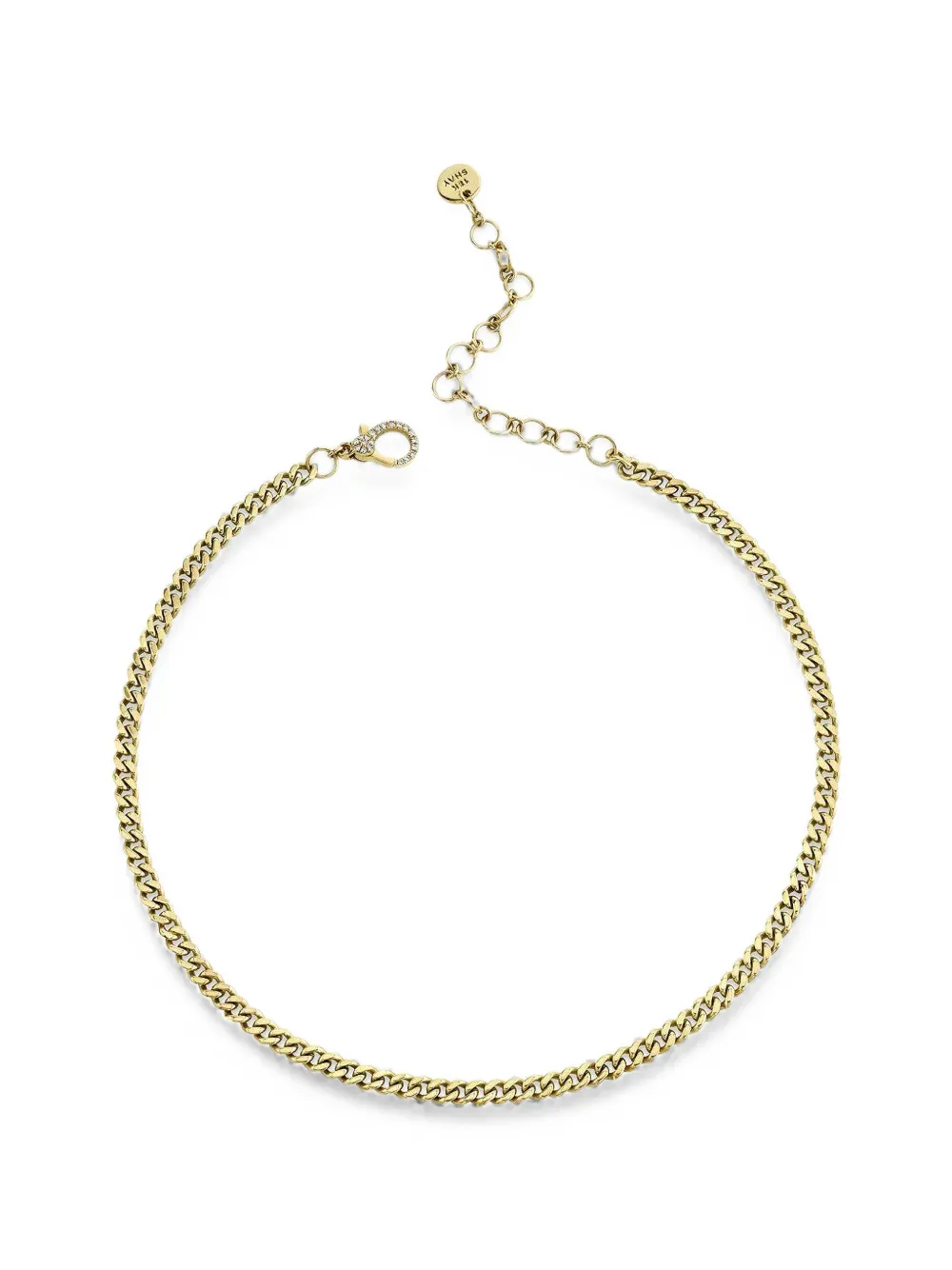 SHAY link choker necklace - Oro