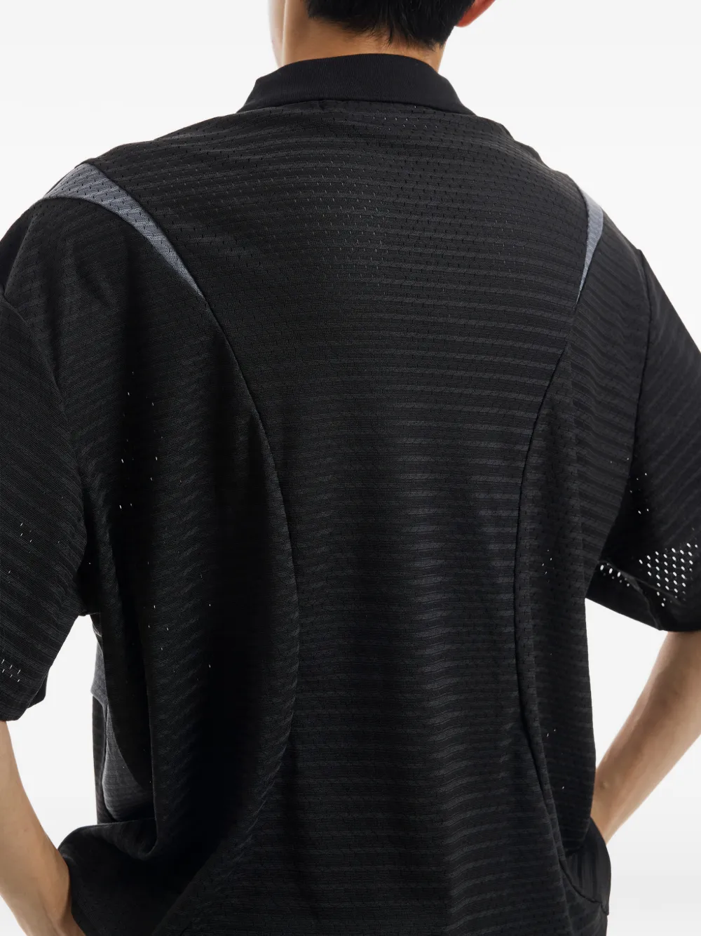 Off Duty Slater T-shirt met V-hals Zwart
