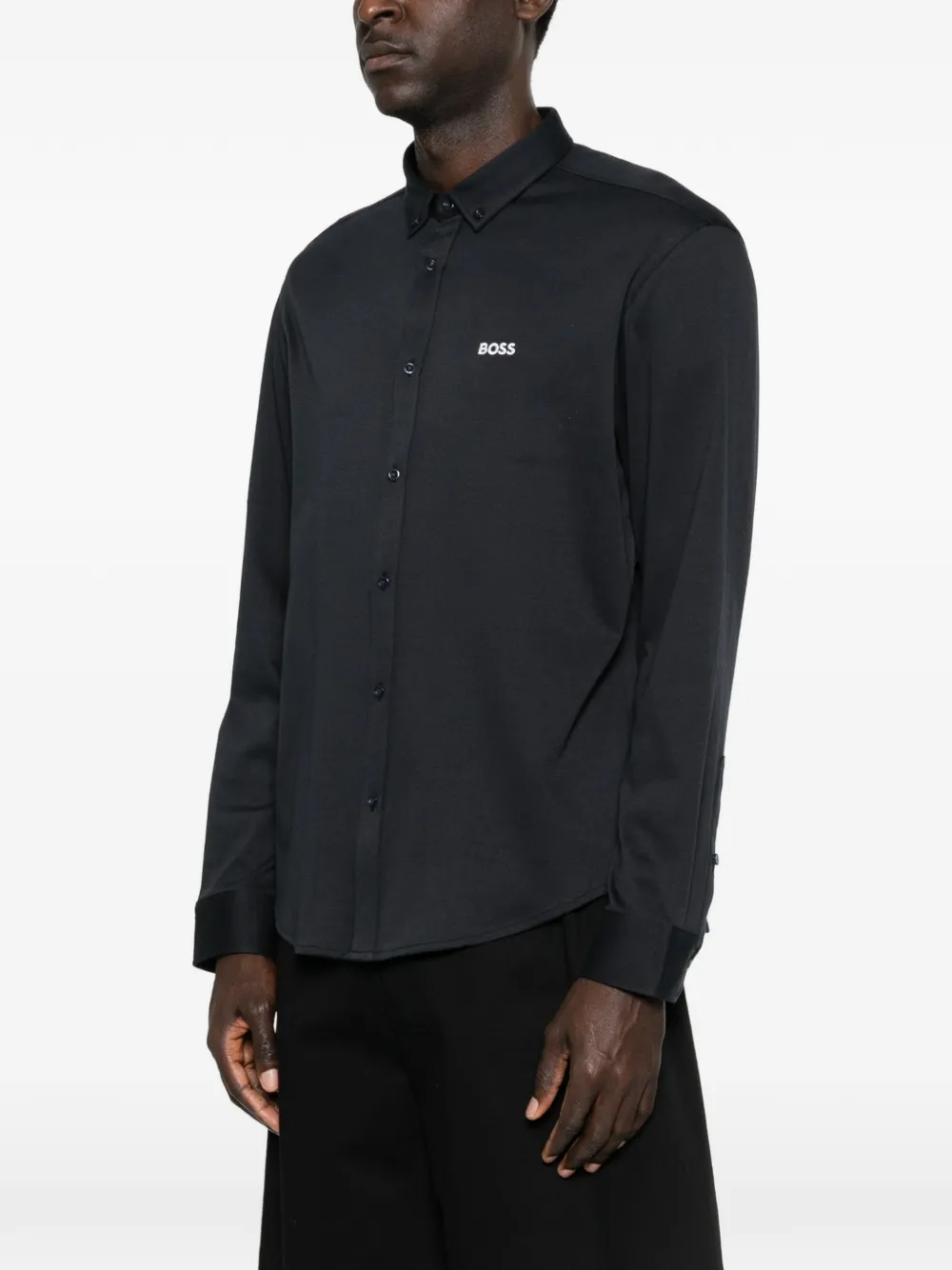  Boss Button-down Shirt - Blue 