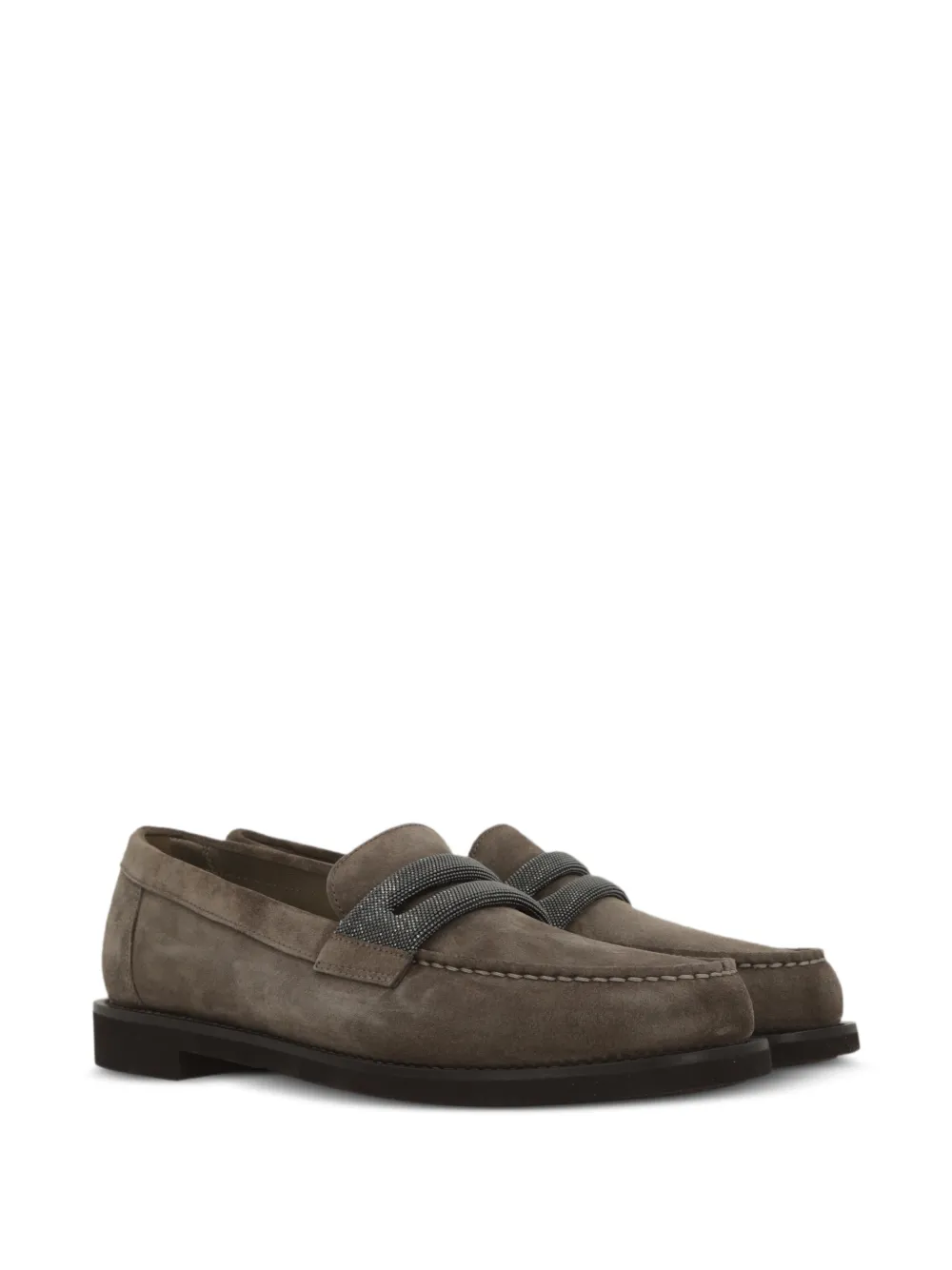 Brunello Cucinelli Horsebit loafers Bruin