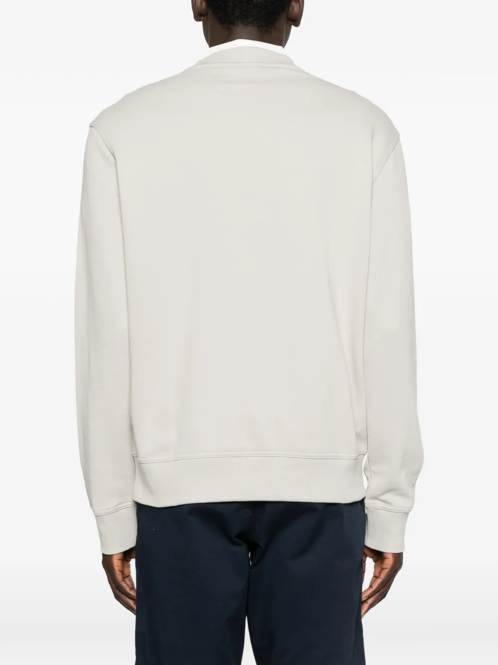 BOSS Sweater met logo Beige