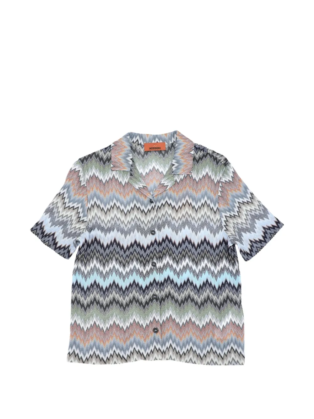 Missoni zigzag shirt - Toni neutri