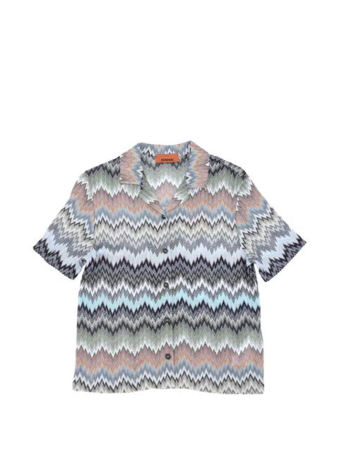 Missoni camisa bowling con motivo de serpiente