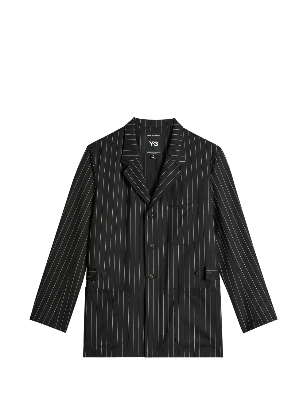 Y-3 Chore pinstripe jacket - Nero