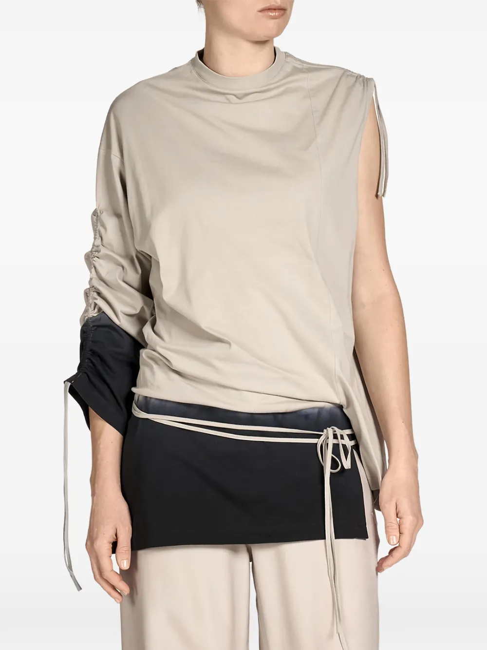  Y-3 Dip-dye Effect T-shirt - Neutrals 