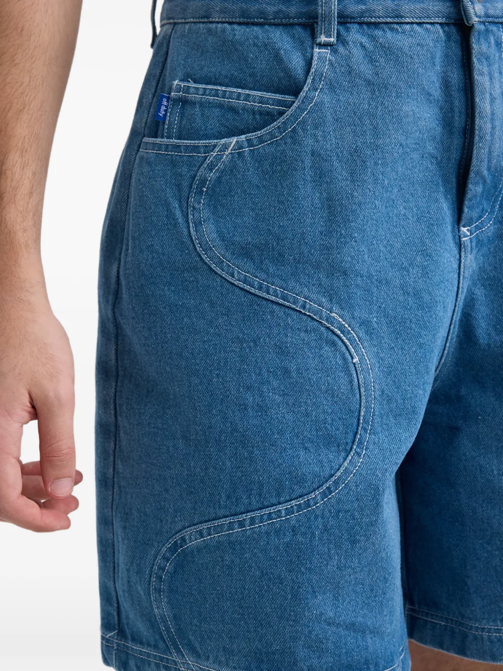 Off Duty Olly denim shorts Blauw