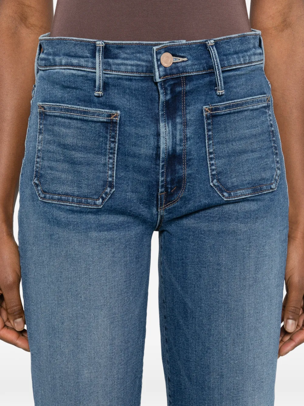 MOTHER Maven jeans Blauw
