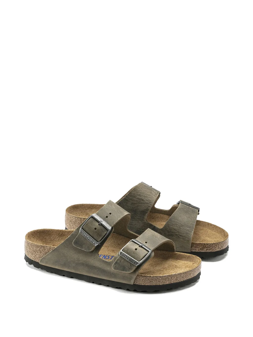 Birkenstock Arizona SF buckle strap sandals Groen