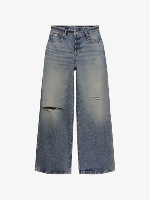 Calvin Klein jeans con efecto envejecido
