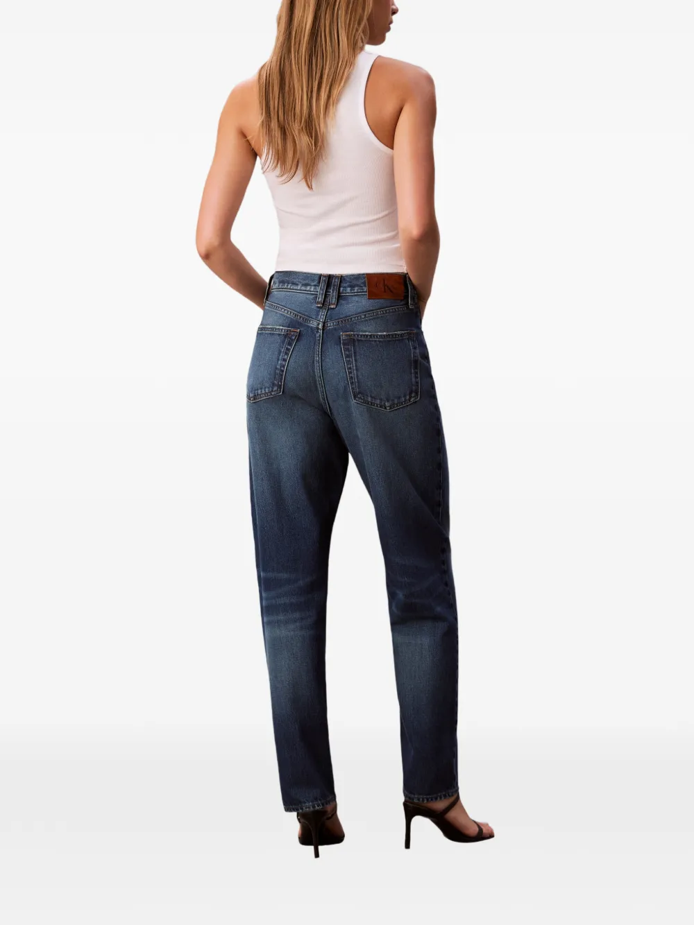  Calvin Klein Five-pockets Button-fastening Jeans - Blue 