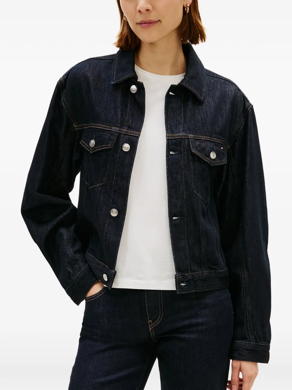  Tommy Hilfiger Buttoned Jacket - Blue 