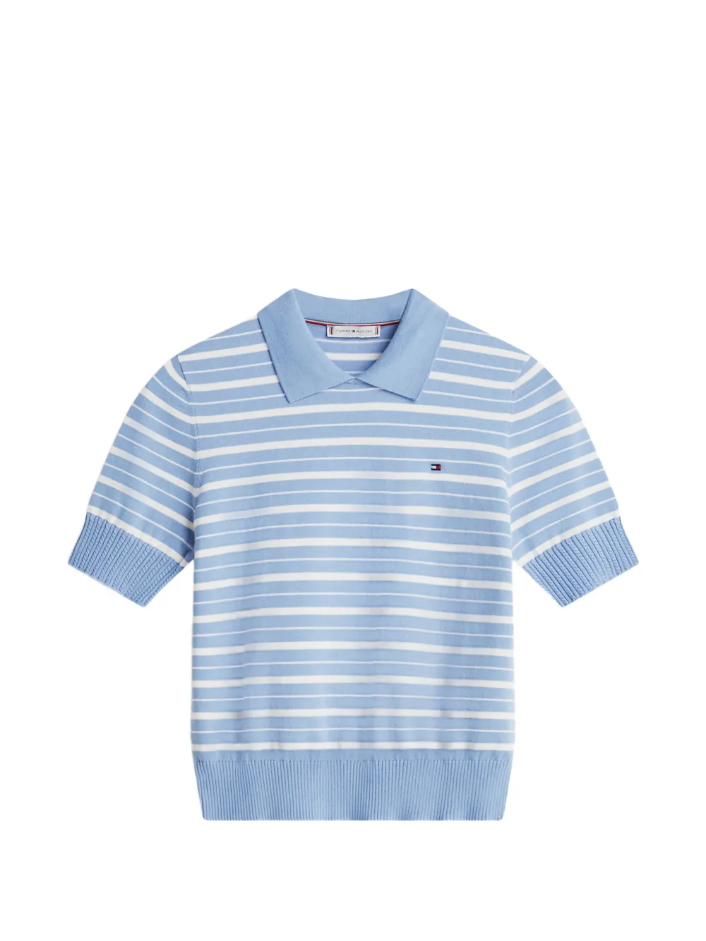 Tommy Hilfiger striped-pattern top - Blu
