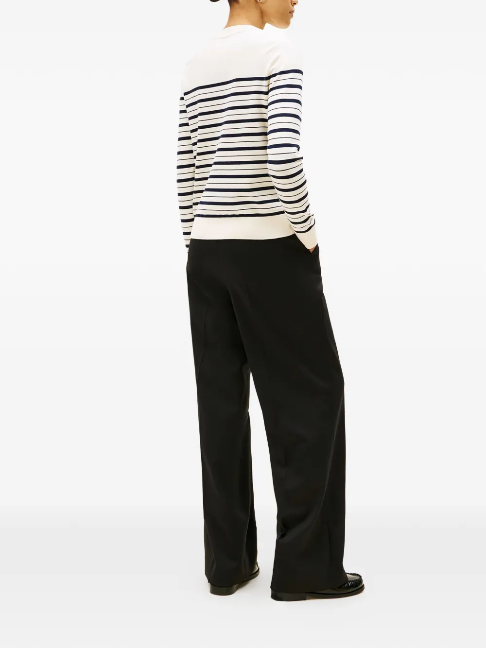  Tommy Hilfiger Striped-pattern Sweater - Neutrals 