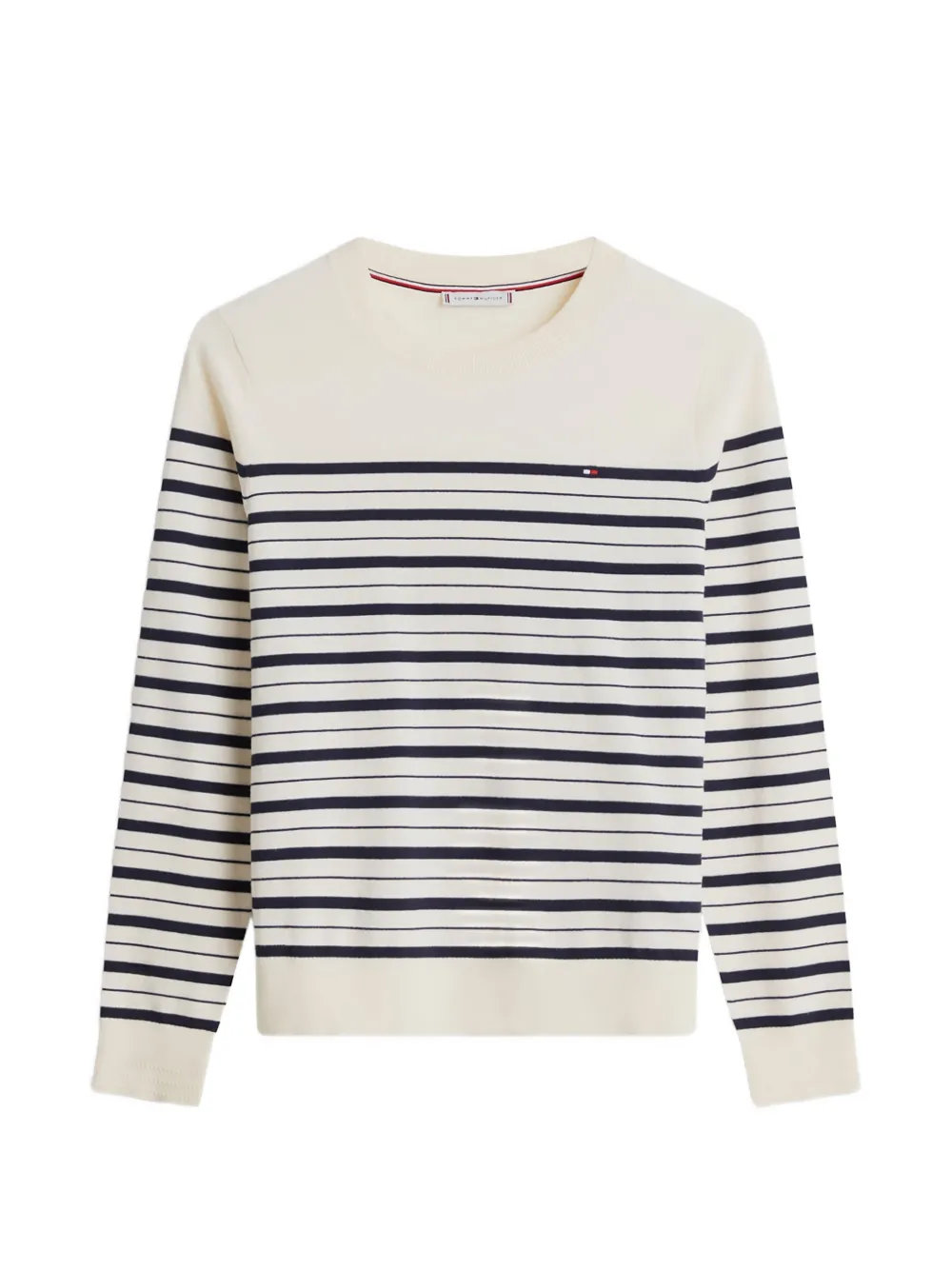 Tommy Hilfiger striped-pattern sweater - Toni neutri