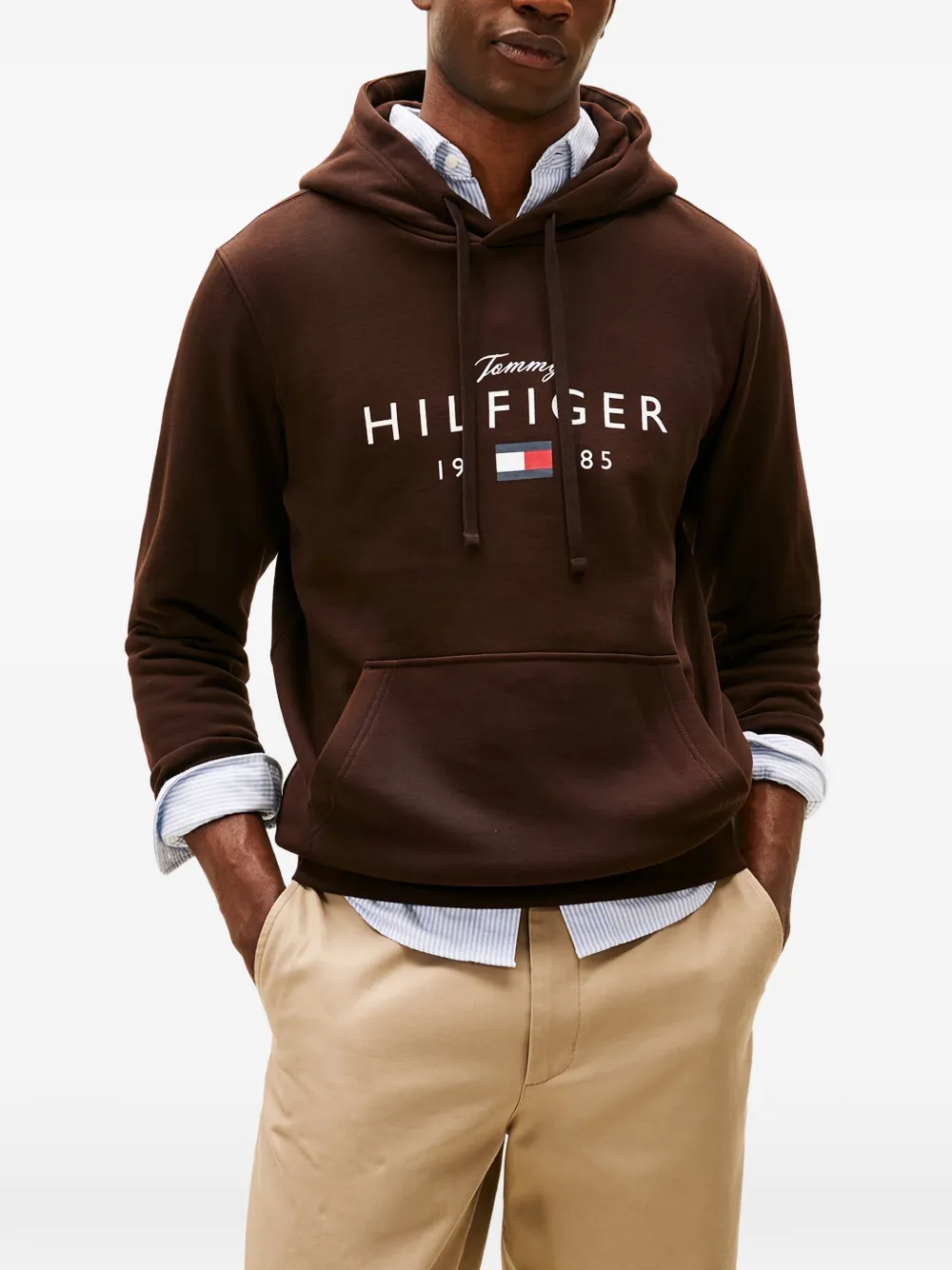 chest-logo Hoodie